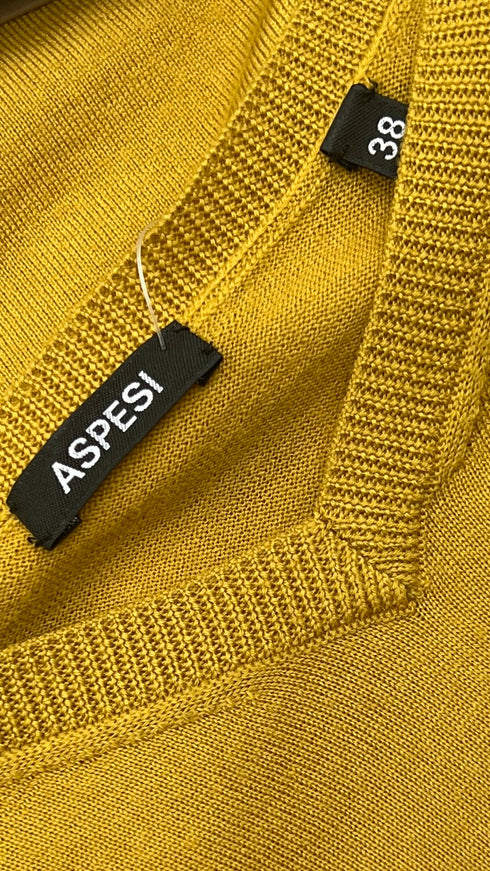Pullover in lana a V