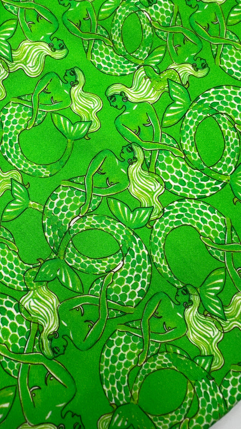 Abito corto stampa di sirene