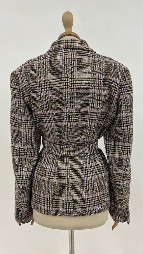 Blazer bouclé sfoderato