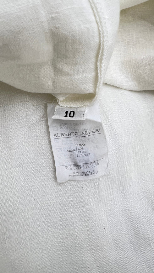 Abito midi in lino