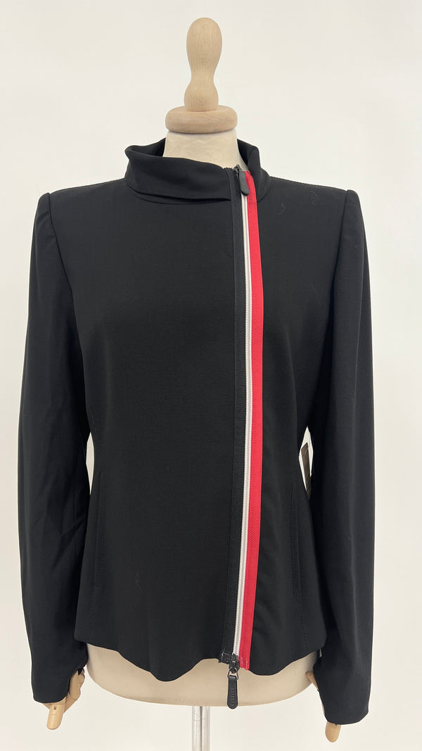 Giacca in lana con zip