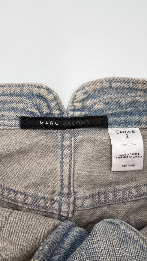 Mini gonna in denim
