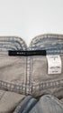 Mini gonna in denim