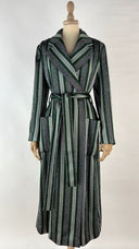 Cappotto a righe Emporio Armani