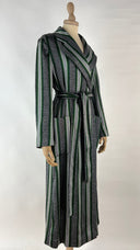 Cappotto a righe Emporio Armani