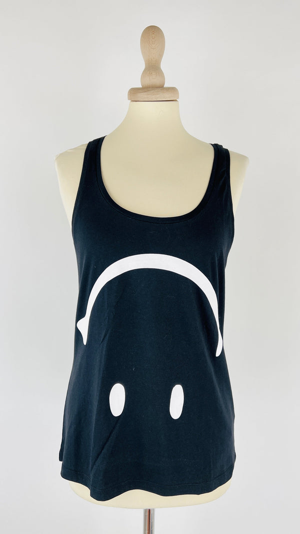 Canotta “Smiley” nera