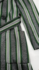 Cappotto a righe Emporio Armani