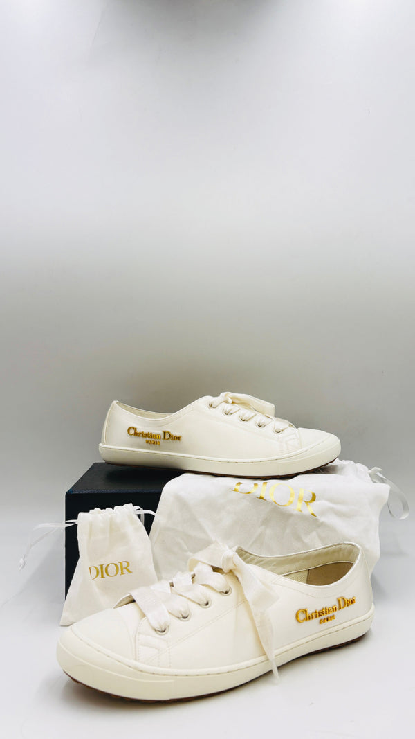 Sneaker bianche con lacci N.39