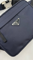 Marsupio nylon blu PRADA