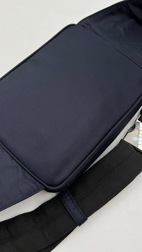 Marsupio nylon blu