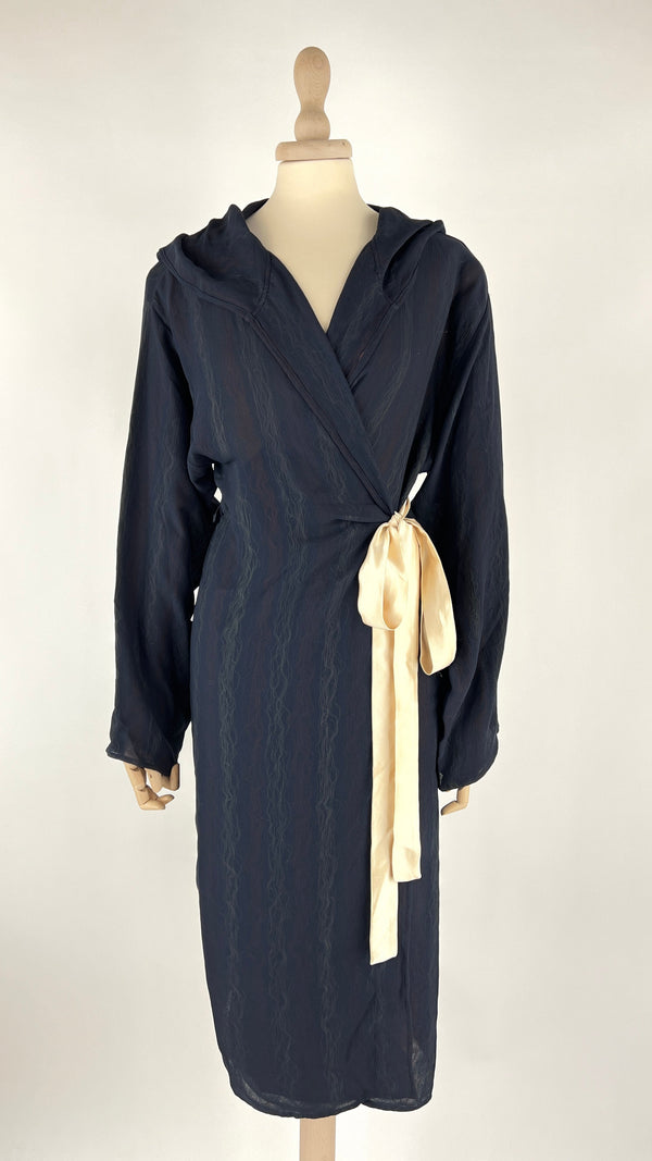 Soprabito a portafoglio blu