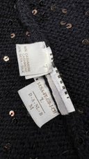 Cardigan cachemire,seta e paillettes Brunello cucinelli