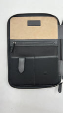 Portadocumenti in pelle nero Ermenegildo Zegna