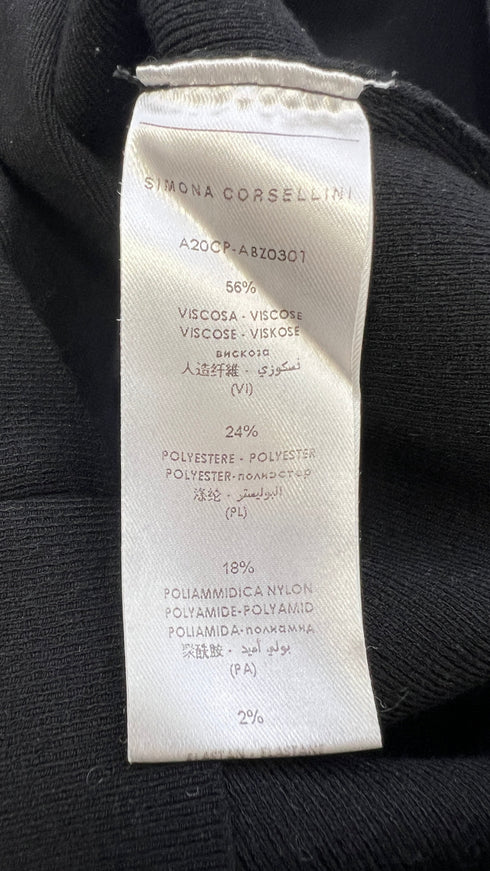 Abito corto bi-color