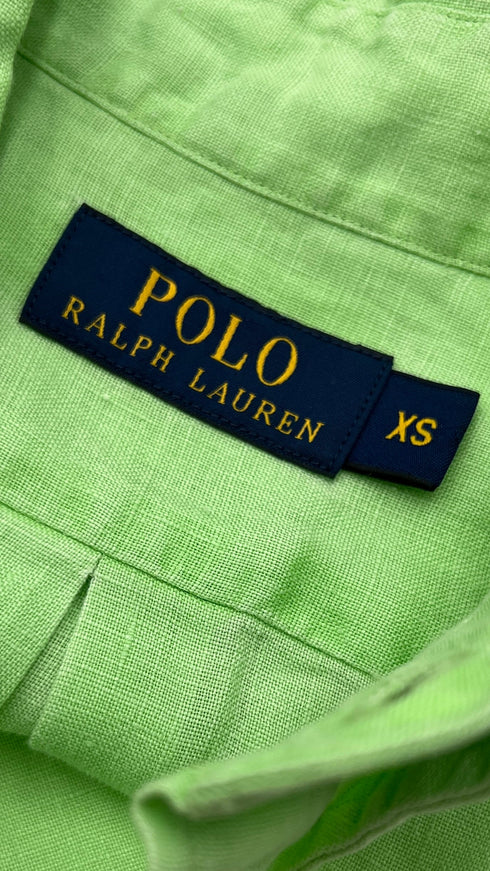 Camicia button-down in lino