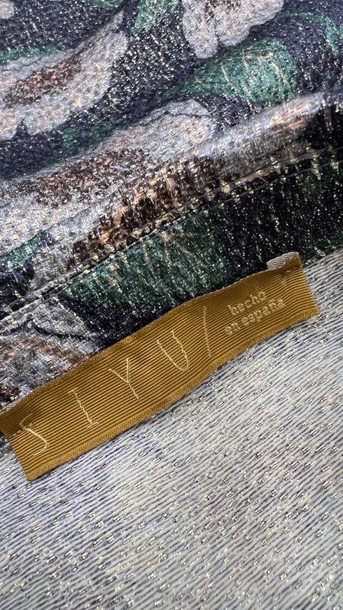 Soprabito a fiori sfoderato