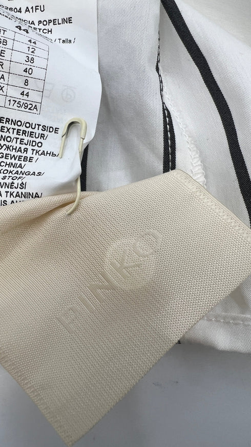 Camicia in popeline a righe