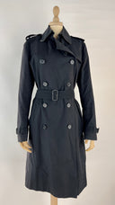Trench nero BURBERRY london