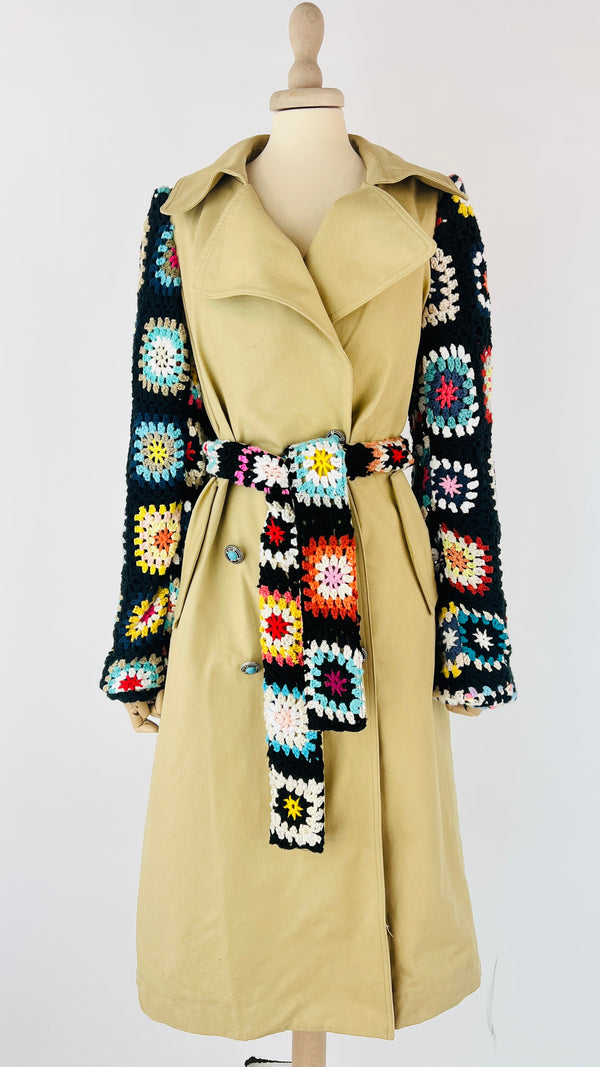 Trench cotone con cartellino