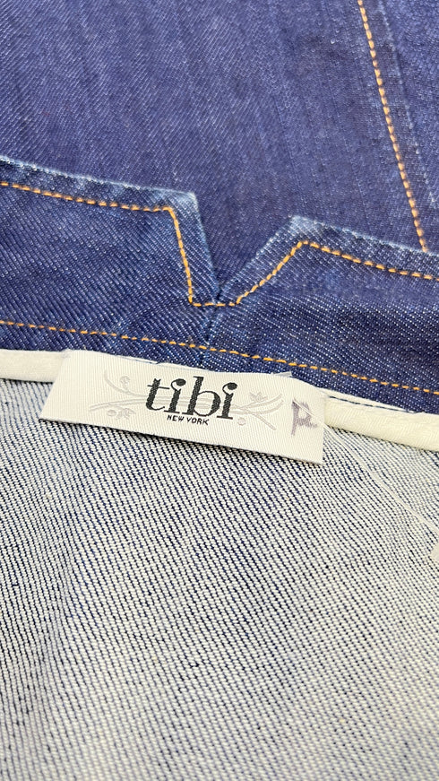Gonna midi in denim