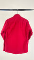 Camicia rossa con taschino