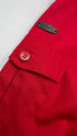 Camicia rossa con taschino