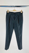 Pantalone nero gessato