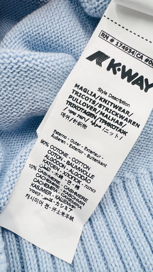 Maglia cotone e cashmere