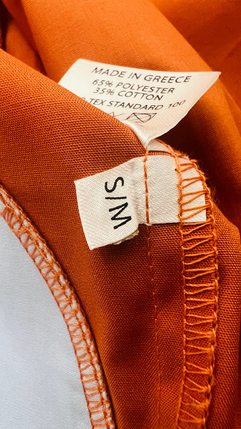 Camicia ricamo "A" cartellino