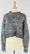 Maglia girocollo cropped