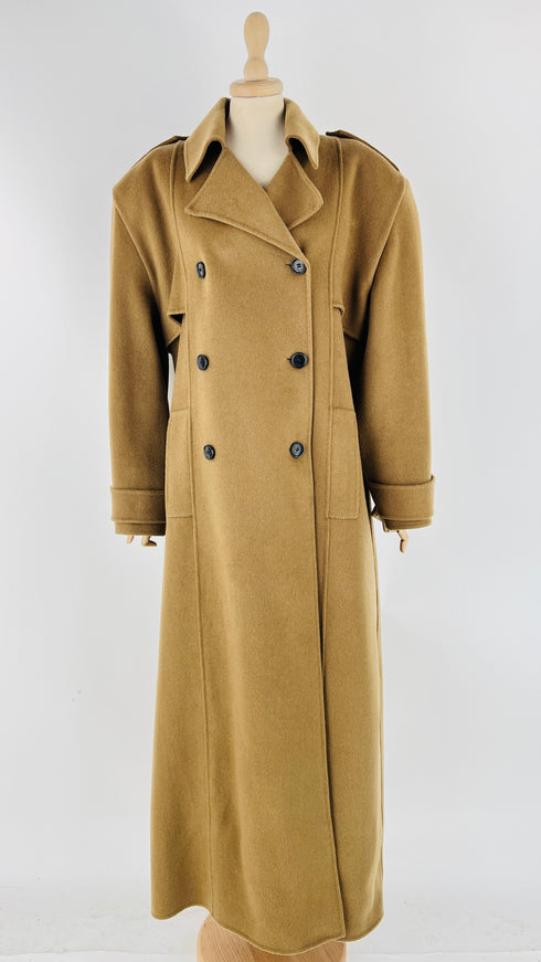 Trench oversized "Nikola" con cartellino