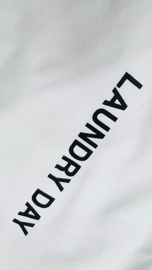 T-shirt "laundry day" bianca