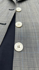 Blazer monopetto in principe di galles BURBERRY
