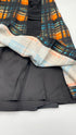 Gonna midi tartan
