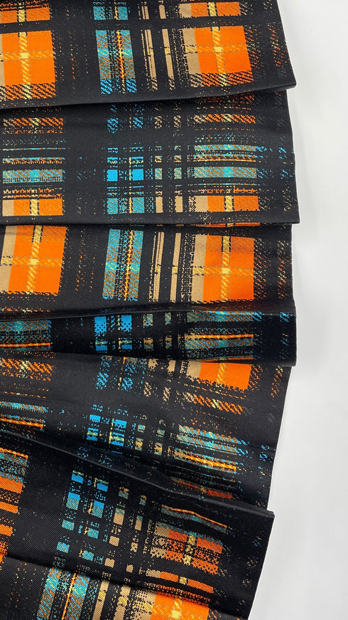 Gonna midi tartan