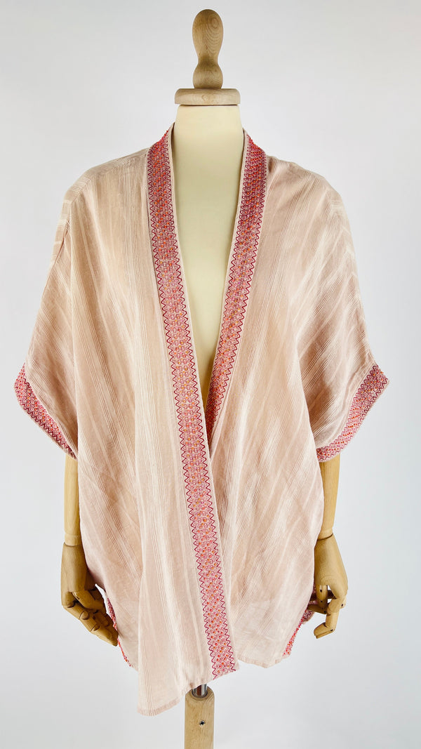 Cardigan con perline