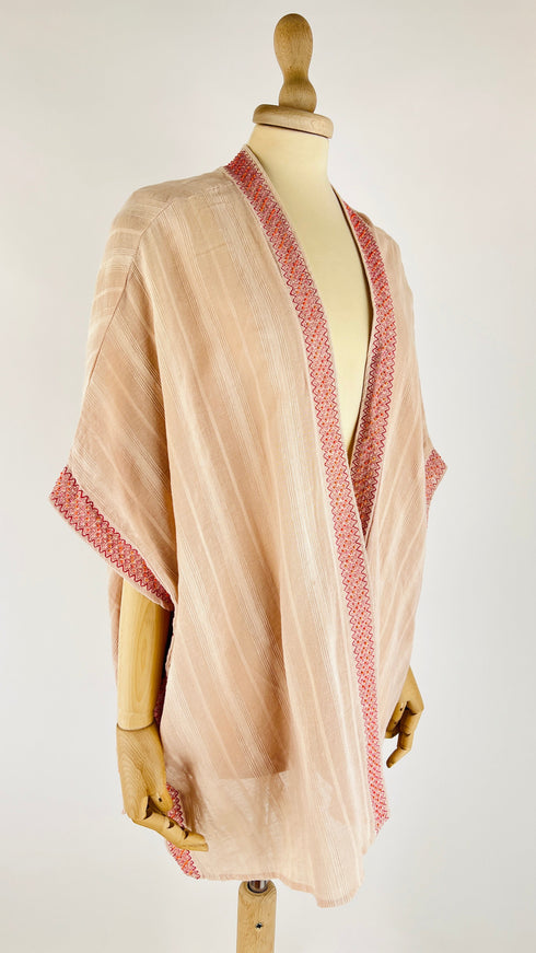 Cardigan con perline