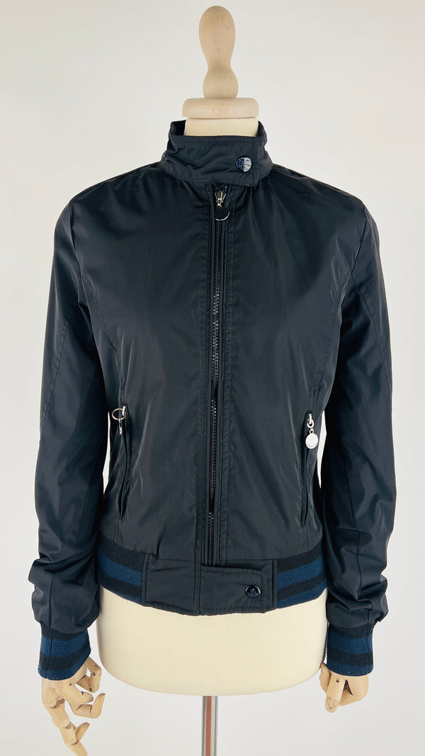 Giacca nera imbottita