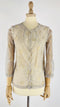 Top in pizzo lurex