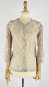 Top in pizzo lurex