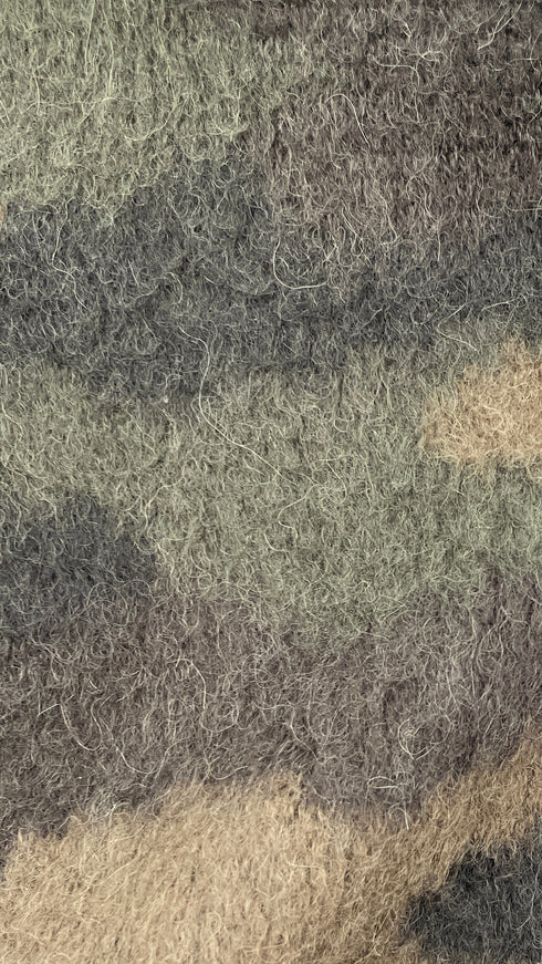 Maglione cropped camouflage