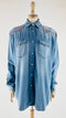 Camicia in denim leggero