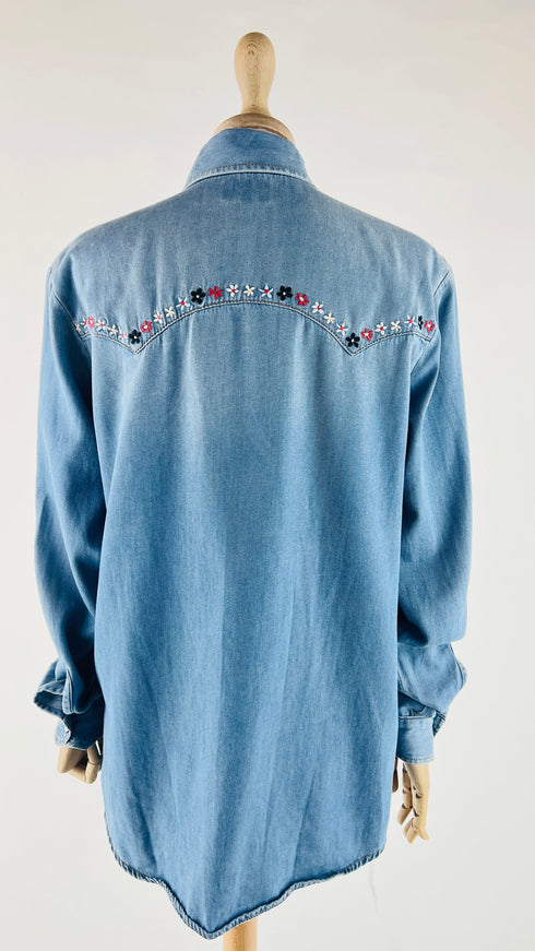 Camicia in denim leggero