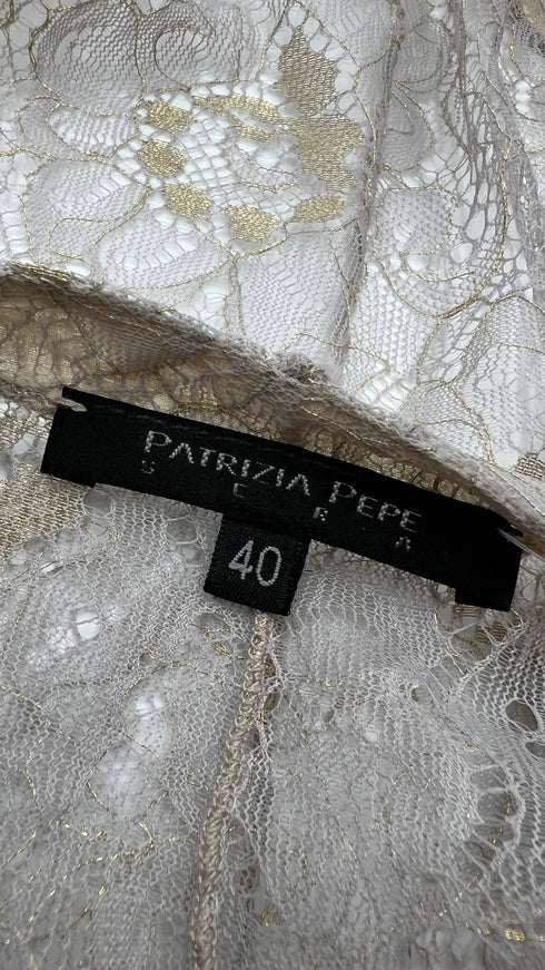 Top in pizzo lurex