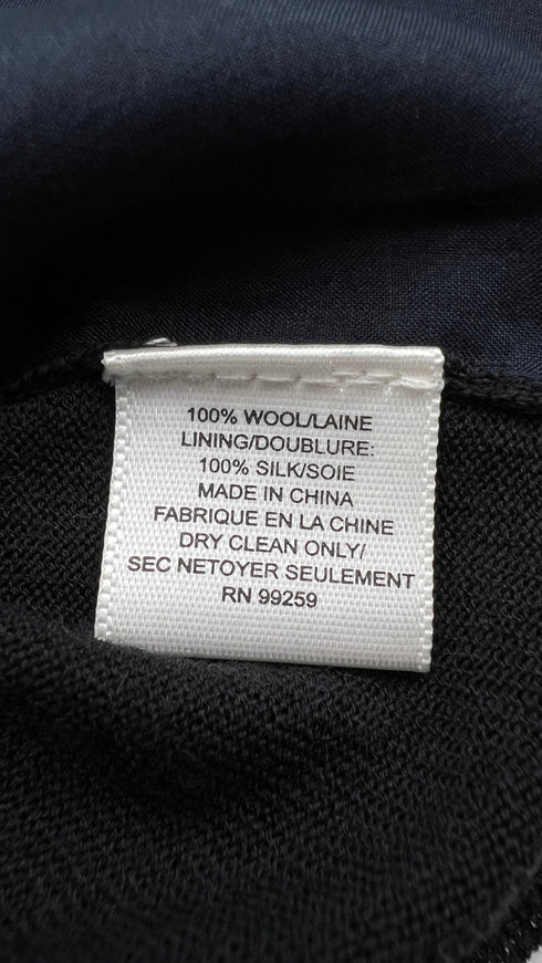Cardigan due strati blu