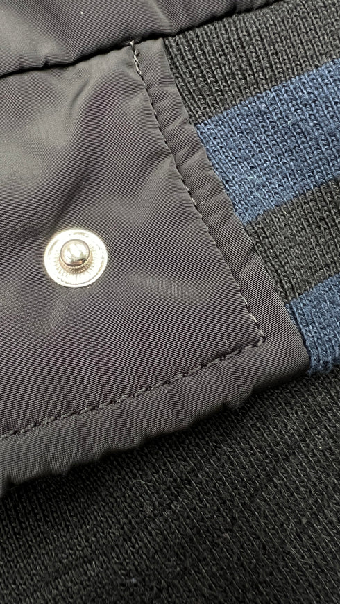 Giacca nera imbottita