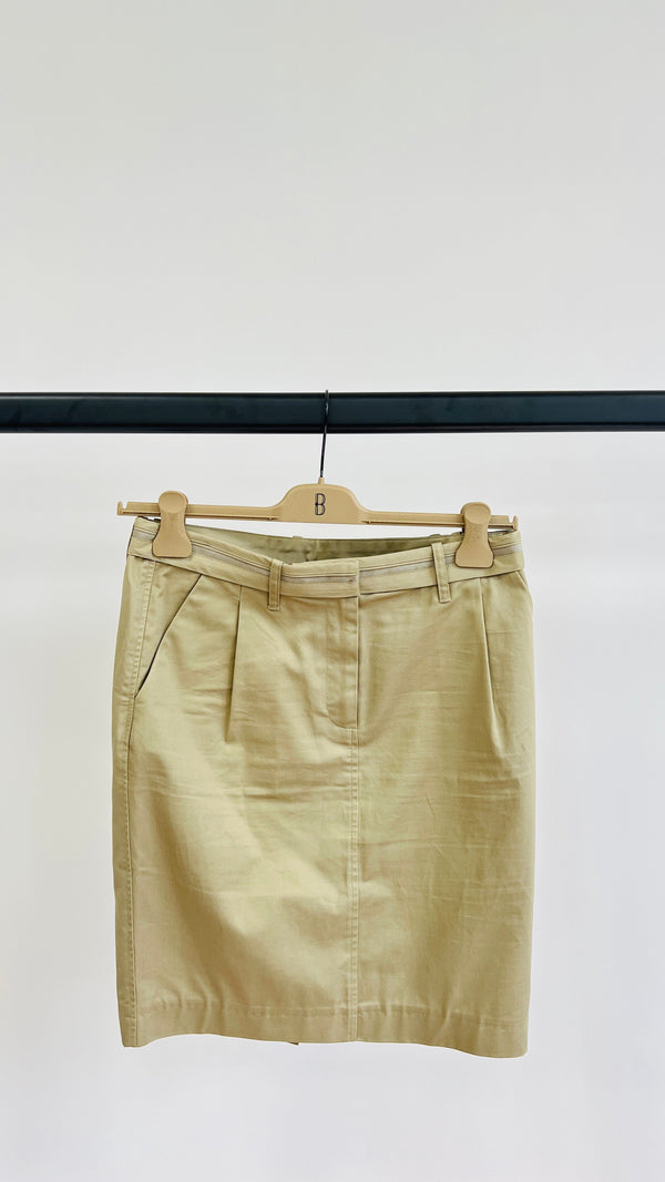 Gonna tubino beige