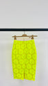 Gonna pizzo fluo