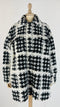 Cappotto oversized pied de poule