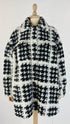 Cappotto oversized pied de poule